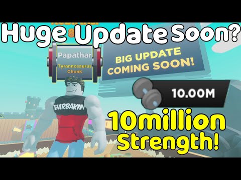 Got 10 Million Strength In StrongMan Simulator!