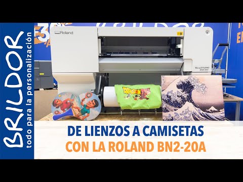¿Por qué la Roland BN2-20A es la MEJOR impresora para tu negocio? 🚀 (3 EJEMPLOS)