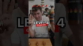 Level 1 vs Level 100 Spicy Wings