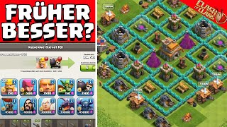 WAR CLASH OF CLANS FRÜHER BESSER?