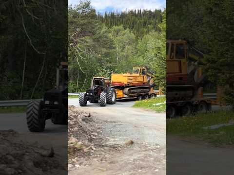 😲🥵💨Beautiful Tractors #tractor #farming #johndeere #woodworking #logging #loging
