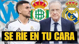 CEBALLOS SE RÍE DEL MADRID Y AHORA, 'CHANTAJE' BETIS