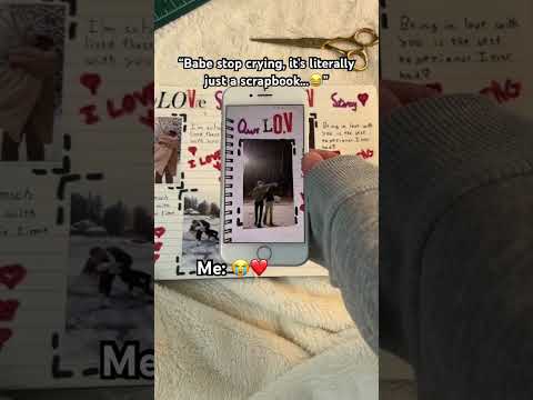 No itโs not! ๐ญโค๏ธ #scrapbooking #love
