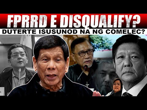 BREAKING NEWS! PRRD SUNOD NA E DISQUALIFY NG COMELEC? BENNY ABANTE NATALO NA NANALO PA