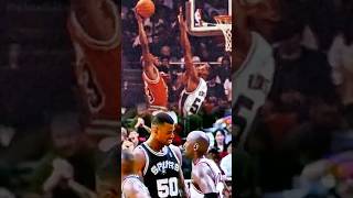 Rivalry and animosity between Jordan and Robinson#michaeljordan #rivals #chicagobulls #goat #fyp
