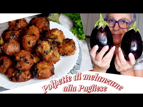 Hai 2 melanzane 🍆 prepara le Polpette di Melanzane alla Pugliese SENZA CARNE🥰Ricetta facile e veloce