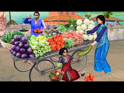 Sabji Chor Saas Bahu Vegetables Thief Hindi Kahaniya Moral Stories Saas Bahu Kahani New Comedy Video