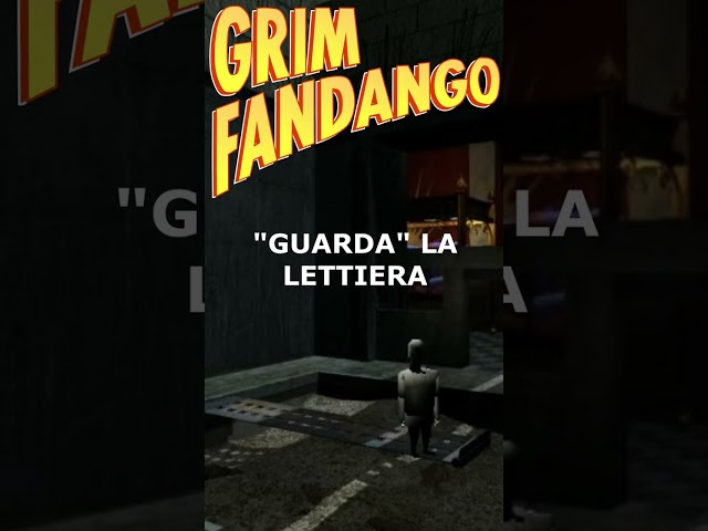 Manny e la lettiera per gatti - #shorts #grimfandango #renatocecchetto #lucasarts