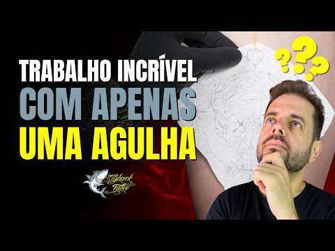 Como Esse Tatuador Faz Arte INCRÍVEL com apenas uma agulha?
