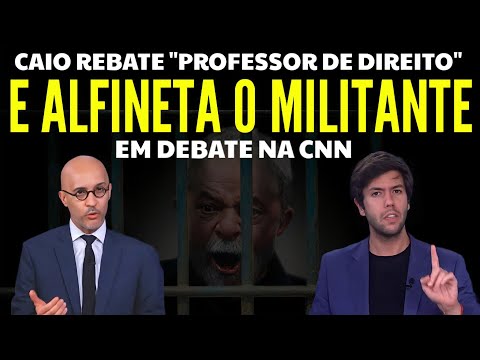 TOMOU ALFINETADA; Caio REBATE "PROFESSOR" e ALFINETA O MILITANTE sobre a direita e as eleições 2026