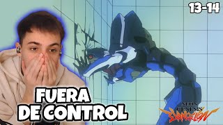 No poduedo creer esto! Evangelion Ep 13-14 😳 | Reacción