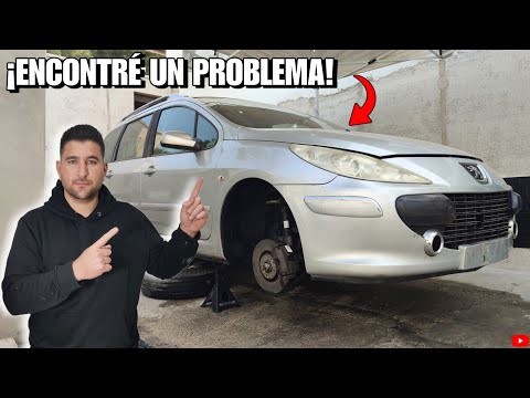 ✅ PEUGEOT 307 HDI 136cv | #2 mecánica | EJE delantero terminado ⚙️