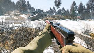 USSR BR2 - Birch Grove - Battle of Moscow | Enlisted Gameplay