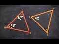 Triangle Angles and Theorems