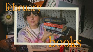everything I read in february! (2025) otherwise known as my love for long, dense books