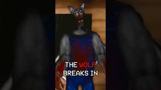 THE WOLF BREAKS IN | The Wolf and the Seven Little Goats #shorts #analoghorror