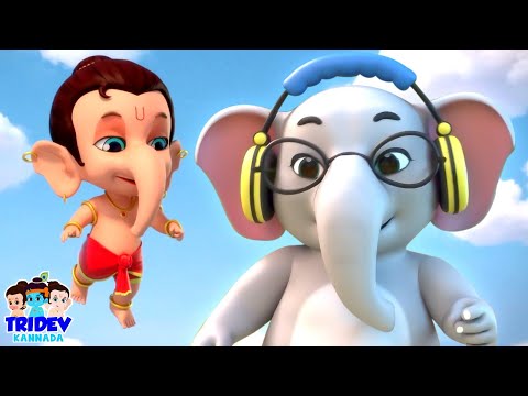 Ek Mota Hathi In Kannada, ಕೊಬ್ಬಿದ ಆನೆ, Circus Aaya + More Nursery Rhymes For Kids