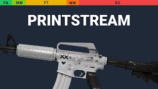 M4A1-S Printstream Wear Preview