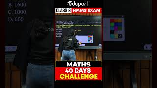 NMMS MATHS 40 DAYS CHALLENGE