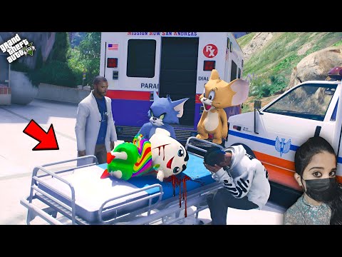 Shinchan Almost Died | Franklin Got His Last Wish (Tom&Jerry) - GTA 5