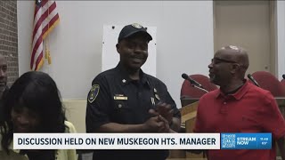 Muskegon Heights council members explain ousting former interim city manager, introduce new one