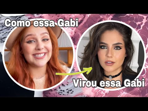 Como mudei completamente minha aparência em 2 anos - Gabriela Capone