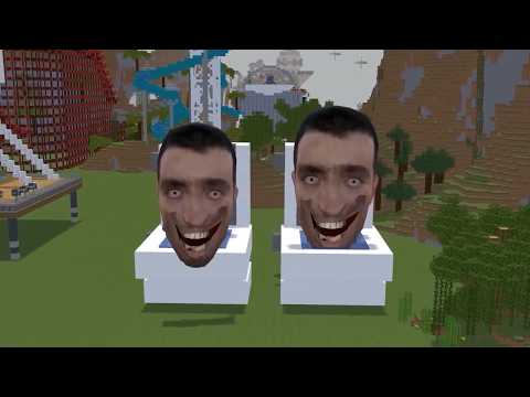 Skibidi Toilet Amusement Park CHALLENGE - Minecraft Animation