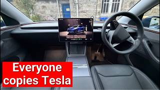So many car interiors look like Tesla. Have they run out of new ideas?
