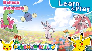 PokéSpy 2 (I Spy...) (Indonesian ver.) | Learn & Play with Pokémon | Pokémon Kids TV​
