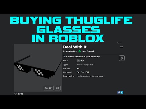 Oversized Deal With It Shades Roblox 07 2021 - mlg glasses roblox