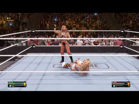 W2K25 Gameplay PC Thea Hail VS Sol Ruca