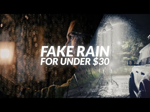 How I Built a Simple Rain Machine For Less Than $30