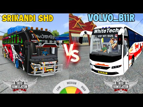 Which Bus is Better? Srikandi SHD or Volvo B11R in Bus Simulator Indonesia – Ultimate BUSSID Battle