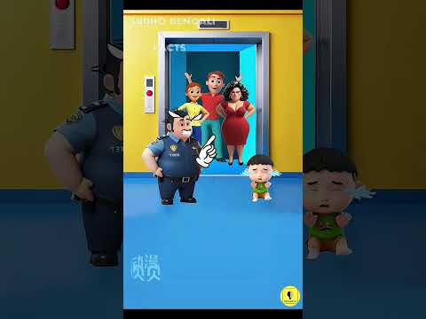পুলিশ সবাইকে লিফ্ট থেকে নামিয়ে দিলো #shorts