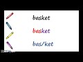 Understanding Short Vowels and Syllables