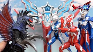 人形劇【ウルトラマンオメガ】ウルトラマンゼットがウルトラマンオメガを大調査でございますよ!!