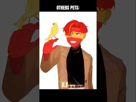 PET 🇷🇺 #countryhumans #xane