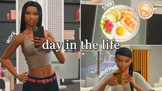Day in the life of my sim | vlog 📷🤍 (the sims 4)