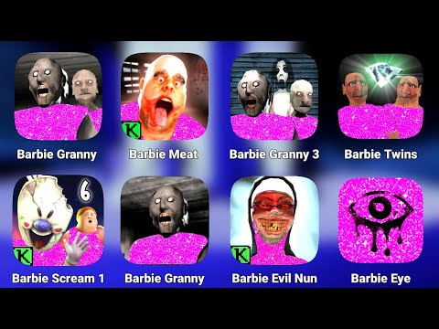 Barbie All New Mods || Barbie Granny 3 | Barbie Eyes | Barbie Mr Meat | Barbie Granny | #mod