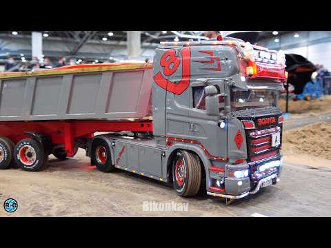 FANTASTIC RC DUMP TRUCKS RC MACHINES RC FIRE FIGHTERS RC HEAVY HAULAGE RC EXCAVATOR @TomBikonkav