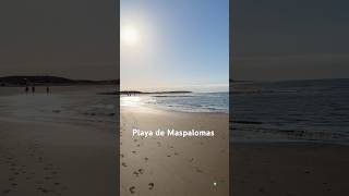Gran Canaria, Playa de Maspalomas ￼ #grancanaria #dunasdemaspalomas #beach