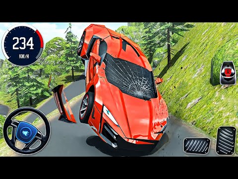 Mega Car Crashes Driving Simulator 3D - Real Extreme Beam Derby Car Crash - Android GamePlay