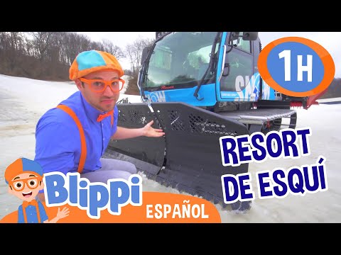 Blippi visita un centro de esquí ⛷️| Blippi Español | Videos educativos para niños | Aprende y Juega