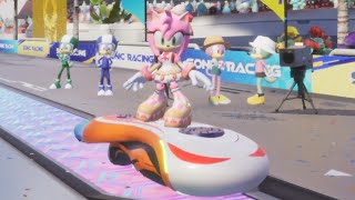 Sonic Racing CrossWorlds - Dulce Amy Mod on Network Test