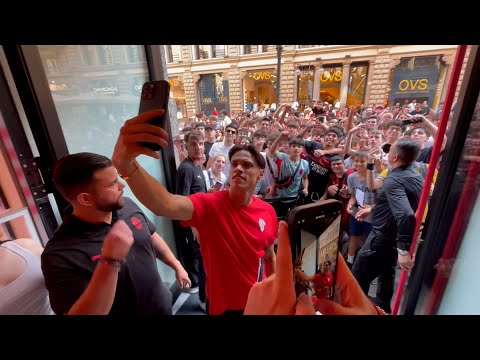 Milan, Samuele Ricci incontra i suoi nuovi tifosi allo Store rossonero