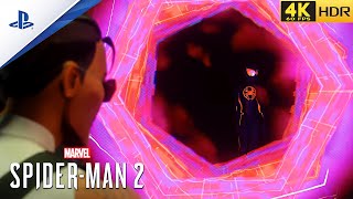 Spider-Man 2 - Across The Spider-Verse Miguel Secret Scene (4K 60FPS HDR) PS5