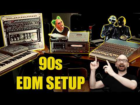 I bought an AUTHENTIC 90s Dance Music Setup