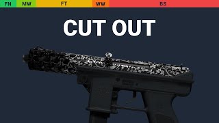 Tec-9 Cut Out Wear Preview