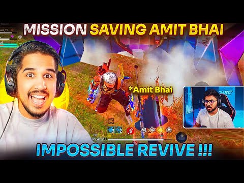 Mission Revive Amit Bhai🔥 - Free Fire Hindi - Munna bhai Hindi