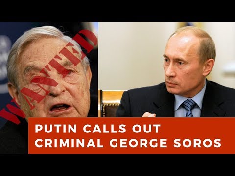 Vladimir Putin CRUSHES George Soros for all western "leaders" to see